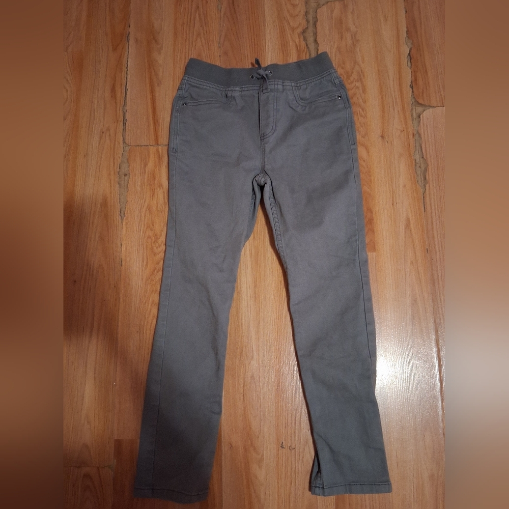 Hanna Andersson Charcoal Slim Pants